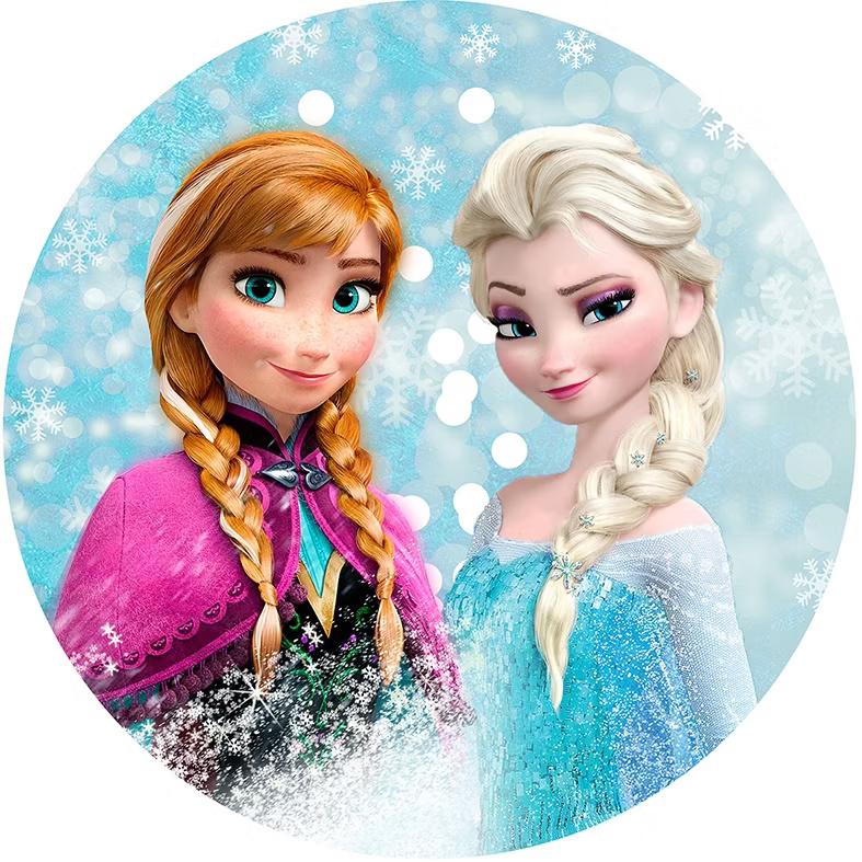 Capa Mini Festa Frozen - Una Fest Pegue e Monte