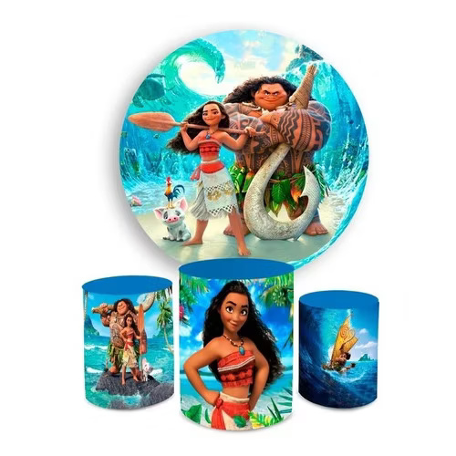 Capa Tradicional Moana - Una Fest Pegue e Monte