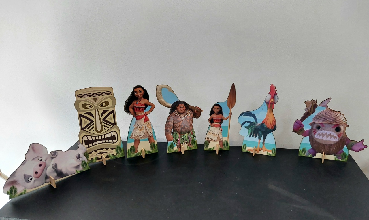 Display Moana - Una Fest Pegue e Monte