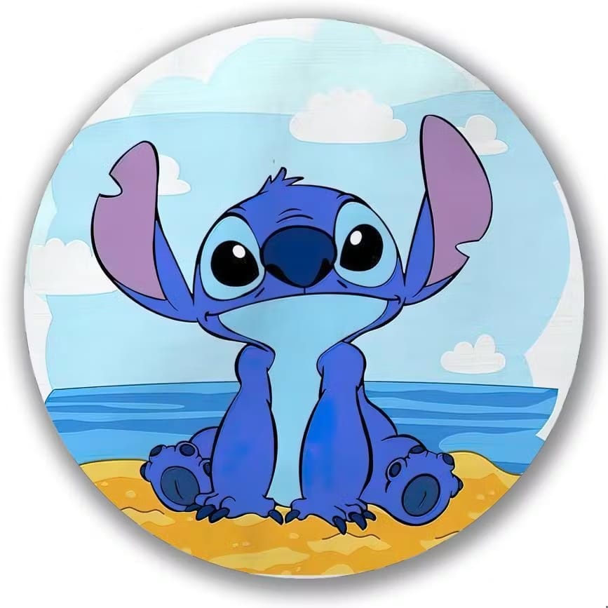 Capa Mini Festa Stitch - Una Fest Pegue e Monte