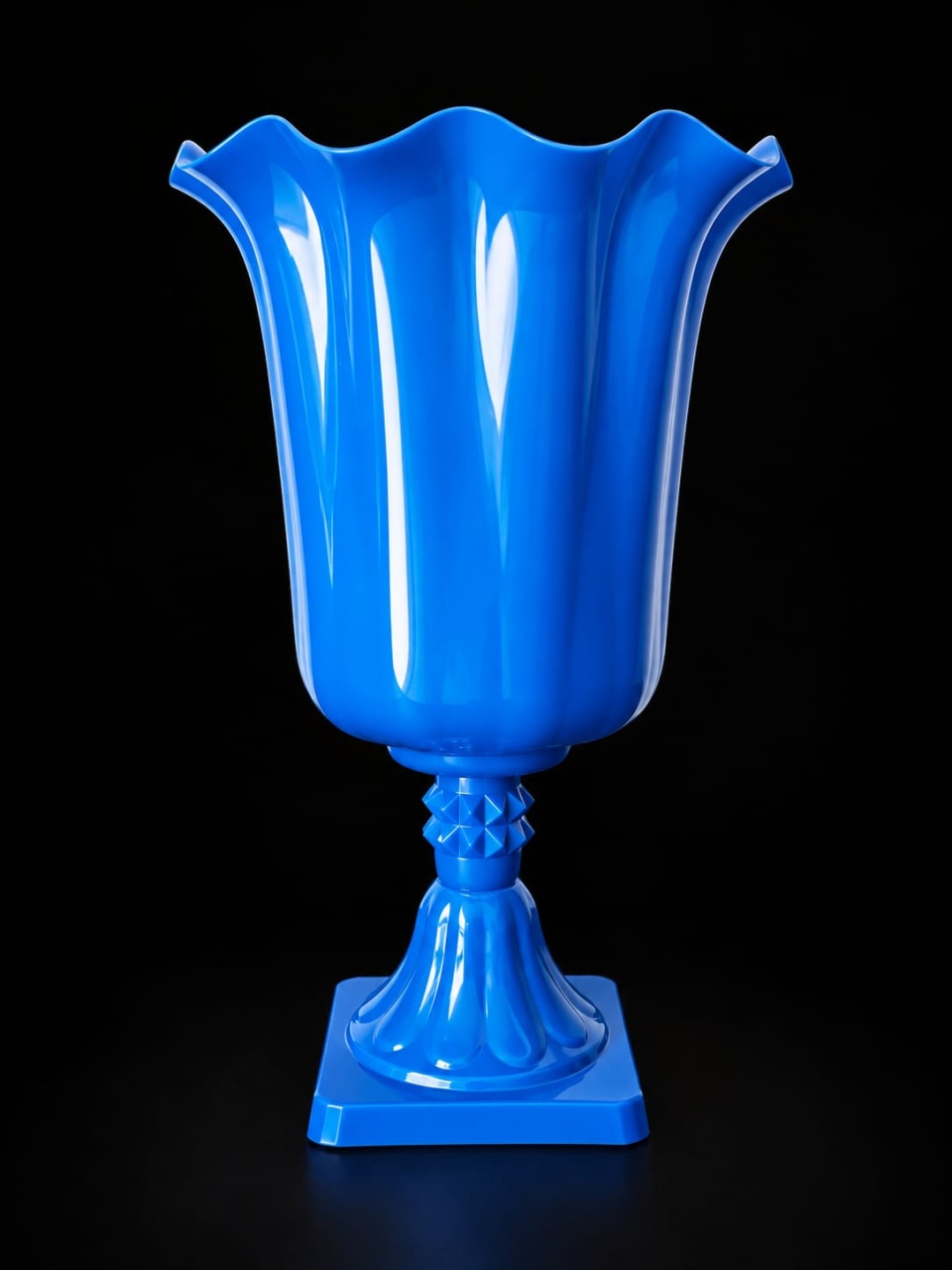 Vaso Grego G Azul Escuro - Una Fest Pegue e Monte