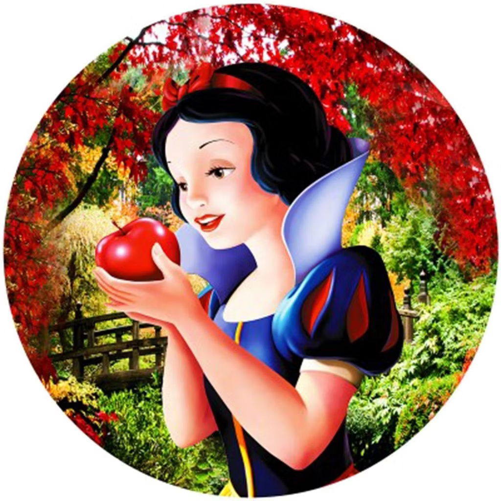 Capa Mini Festa Branca de Neve - Una Fest Pegue e Monte