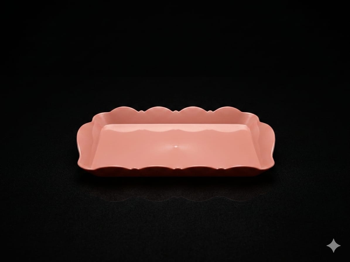 Bandeja de Doces Rose Gold - Una Fest Pegue e Monte