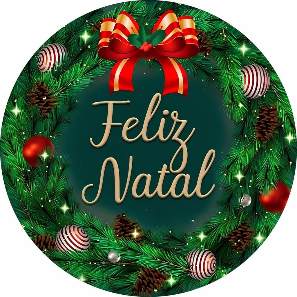 Capa Mini Festa Natal - Una Fest Pegue e Monte