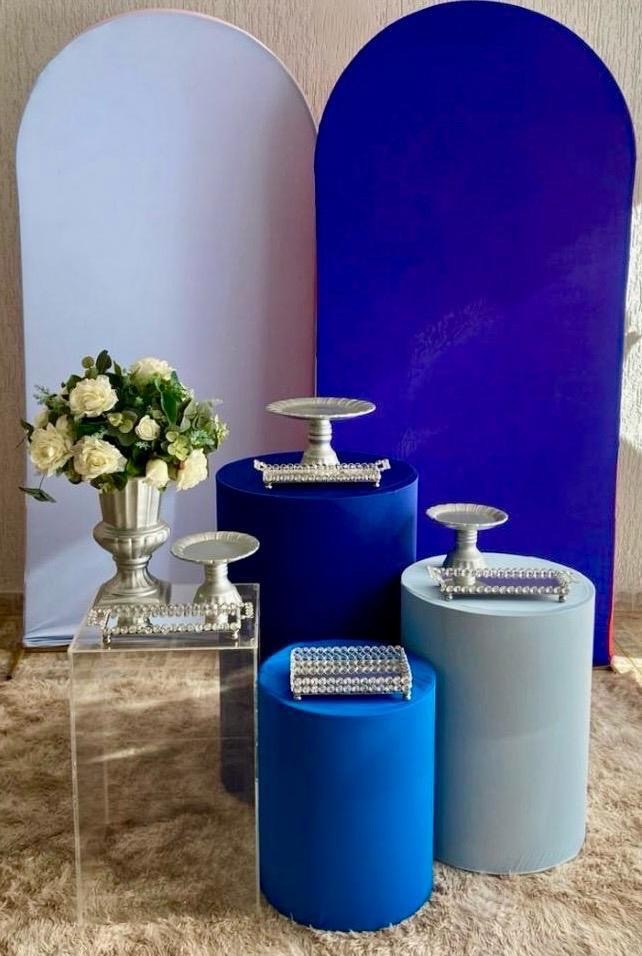 Aniversário Azul E Prata - lulisfestaseeventos