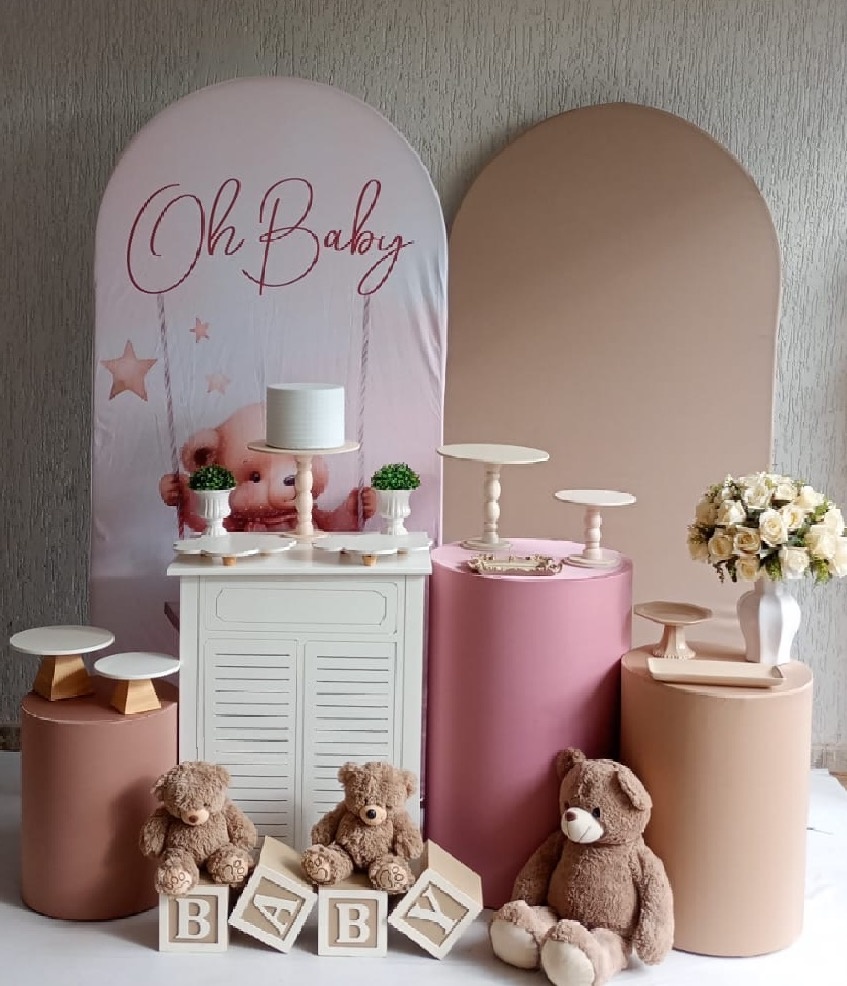 Chá de Fraldas Menina   - lulisfestaseeventos