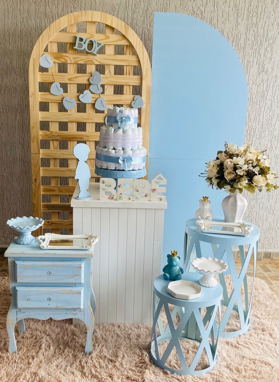 Chá de Fraldas - Mesa 01 - lulisfestaseeventos