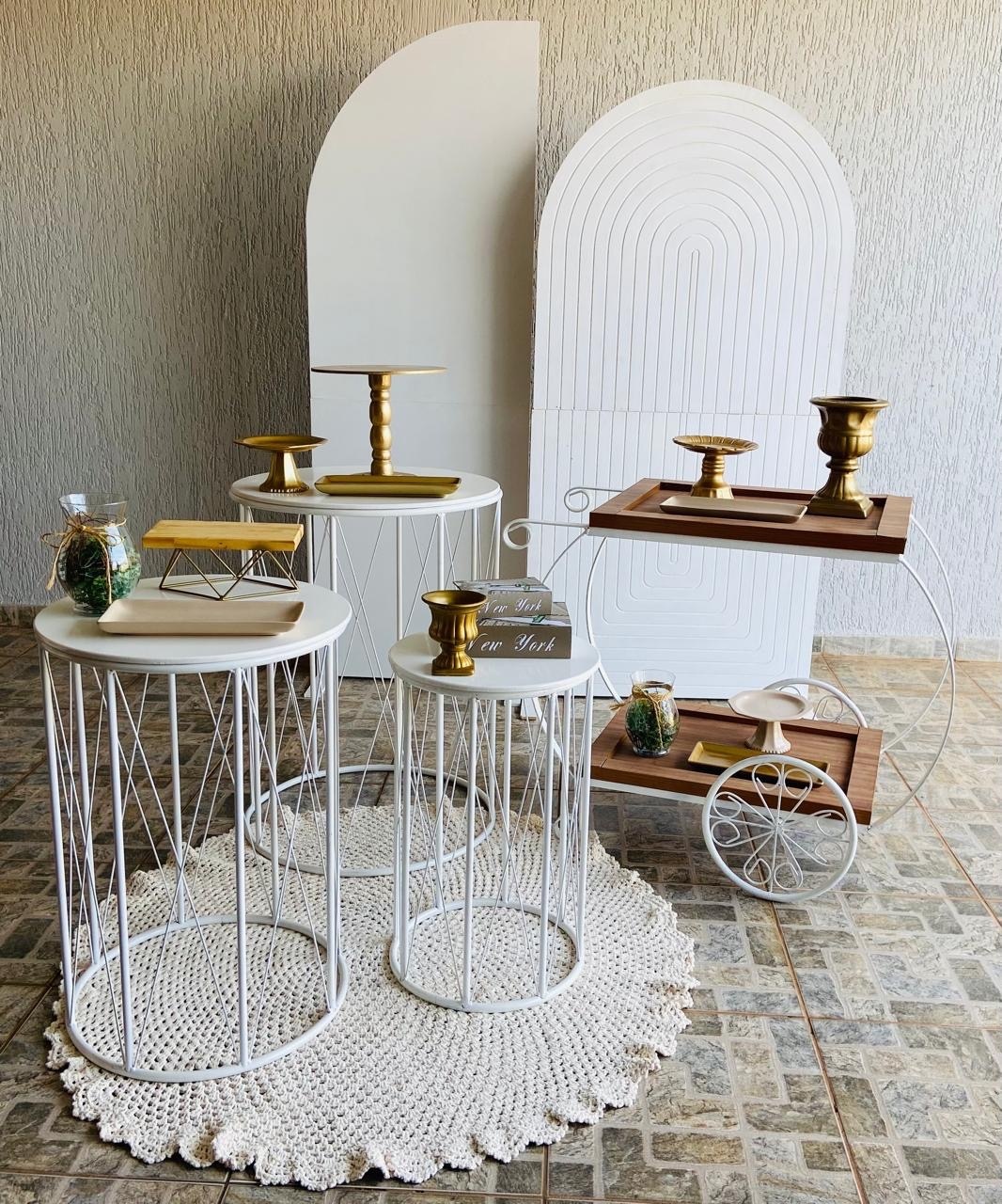Aniversário Branco - Mesa 3 - lulisfestaseeventos