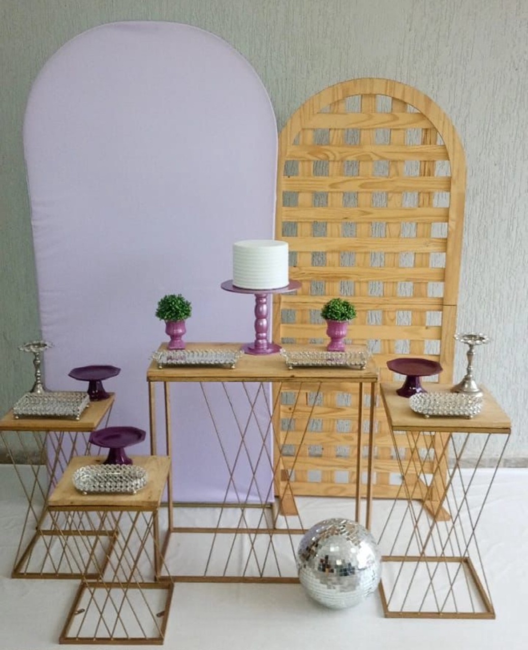 Aniversário Lilás  - lulisfestaseeventos
