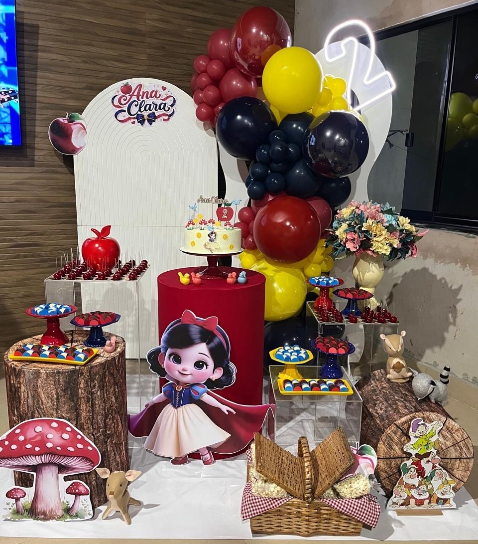 Branca de Neve - lulisfestaseeventos