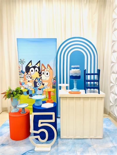 Bluey Azul (Box 451) - NUBIA FESTAS