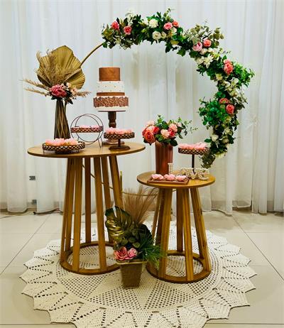 A - Floral Rose Gold (Box 15) - NUBIA FESTAS
