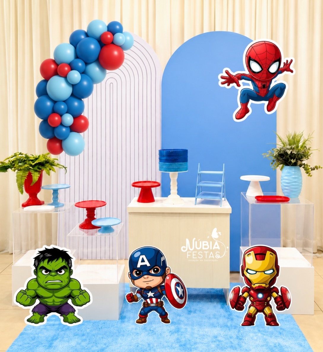 Herois da Marvel - NUBIA FESTAS