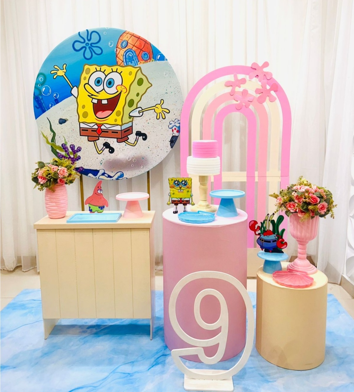 Bob Esponja Rosa - NUBIA FESTAS