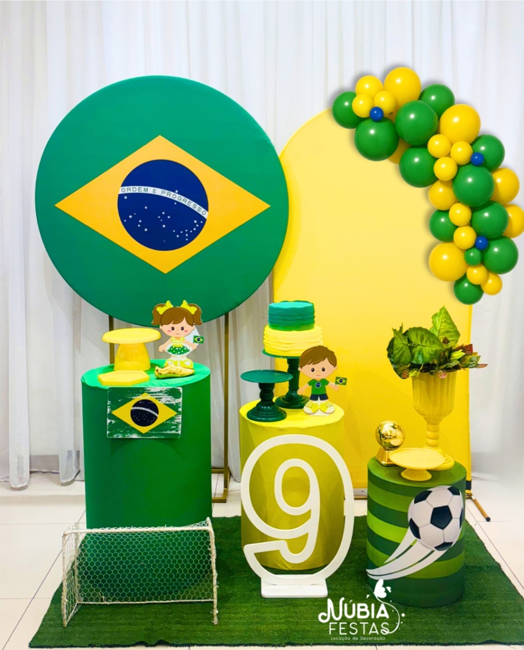 A - Decoração Copa Bandeira - NUBIA FESTAS