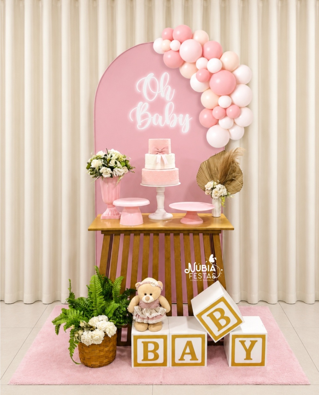 Z - Oh Baby Rosa - NUBIA FESTAS