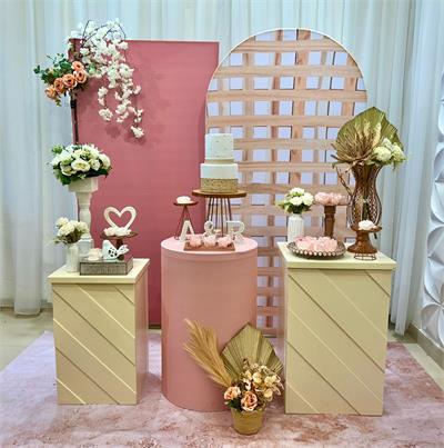 A - Rose Gold Comemorações Do Amor (Box 176) - NUBIA FESTAS