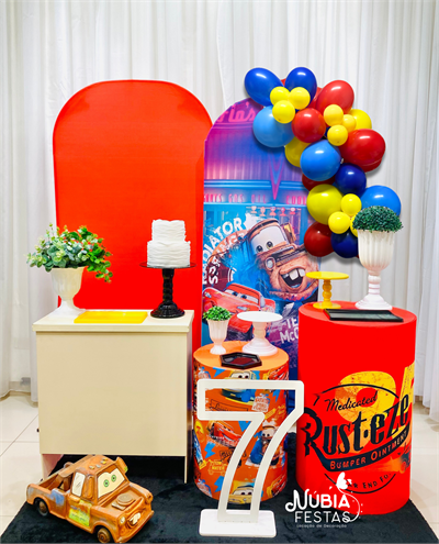 A - Carros Mcqueen (Box 470) - NUBIA FESTAS
