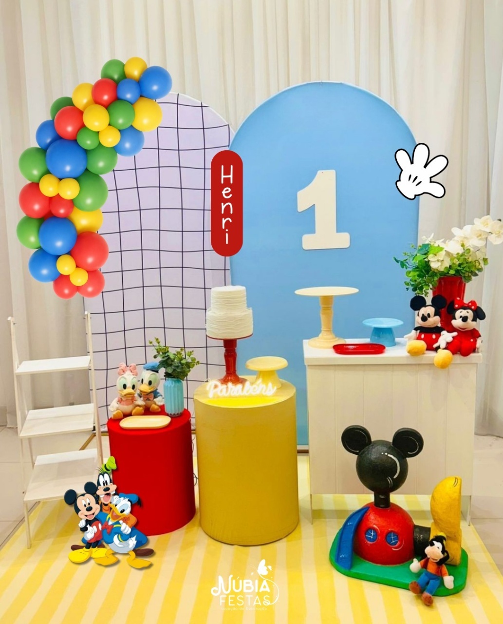 A - Turma Do Mickey - NUBIA FESTAS