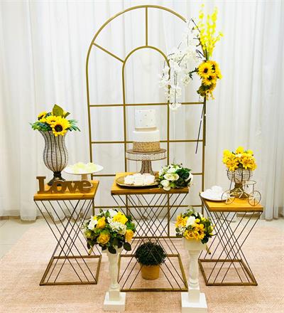 Amarelo Elegance (Box 296) - NUBIA FESTAS