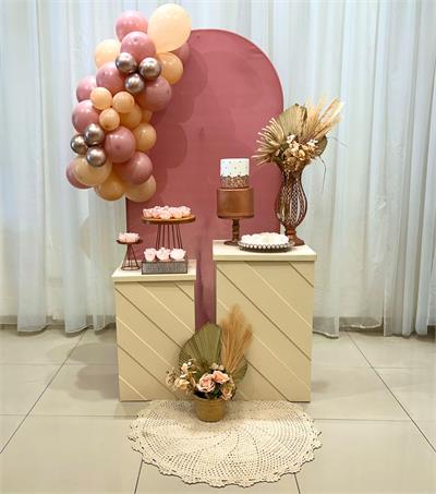 A - Rose Gold Luxo (Box 166) - NUBIA FESTAS