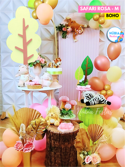 Z - Safari Rosa (Box 165) - NUBIA FESTAS