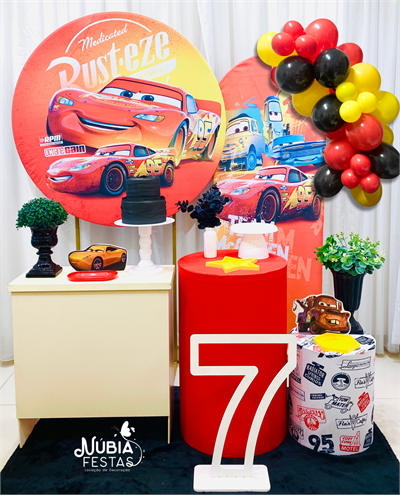 A - Carros Mcqueen (Box 472) - NUBIA FESTAS