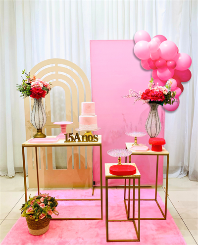 15 Anos Rosa ( Box 520) - NUBIA FESTAS