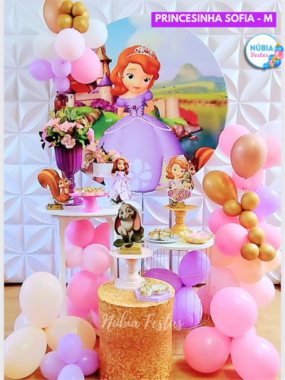 Princesinha Sofia (Box 384) - NUBIA FESTAS
