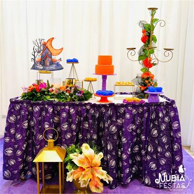 A - Halloween Castiçal (Box 74)  - NUBIA FESTAS