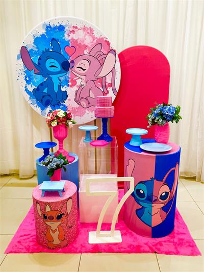 A - Stitch E Angel (Box 216) - NUBIA FESTAS