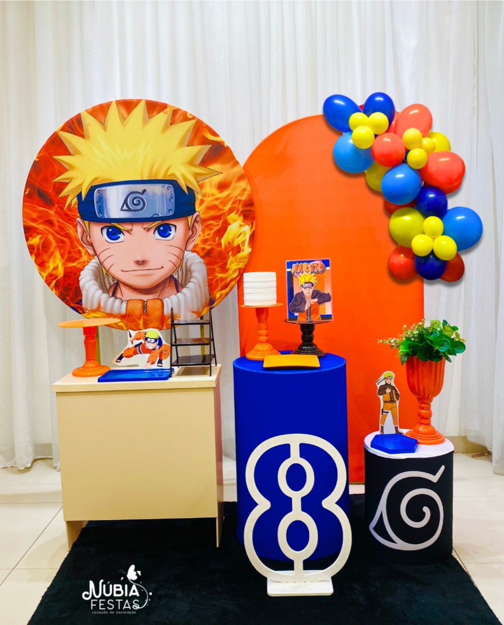 A - Decoração Naruto - NUBIA FESTAS
