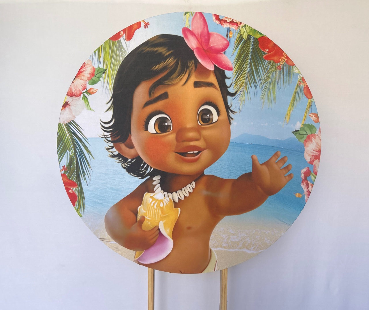 Capa Painel Moana Baby - Colorfest Festa