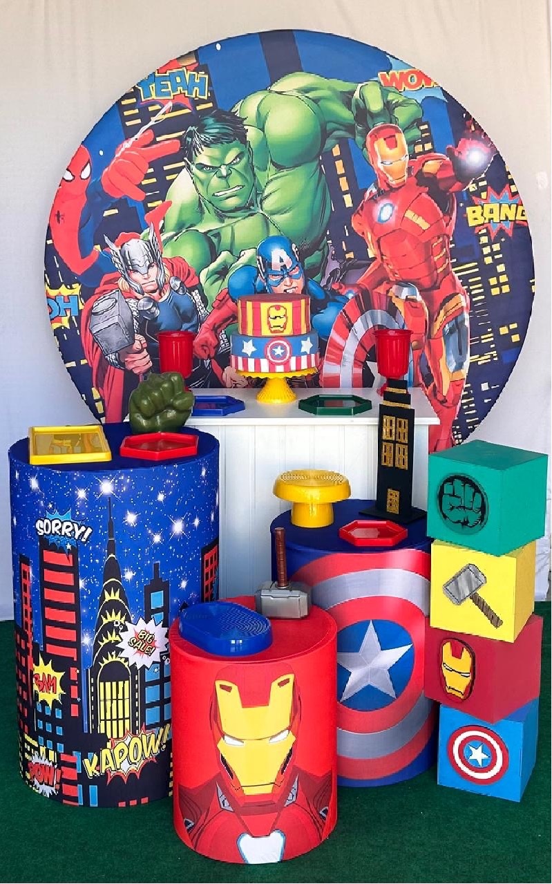 Vingadores Kit Premium - Colorfest Festa