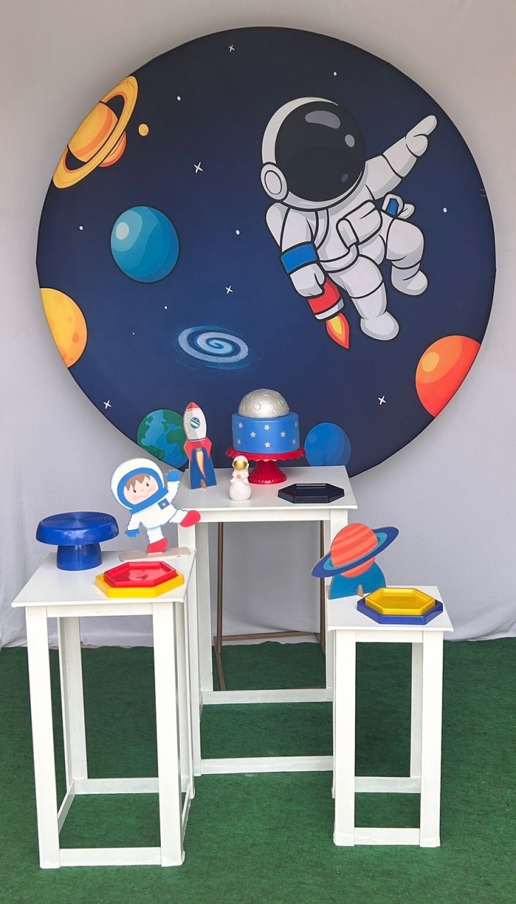 Astronauta Festa Fácil - Colorfest Festa