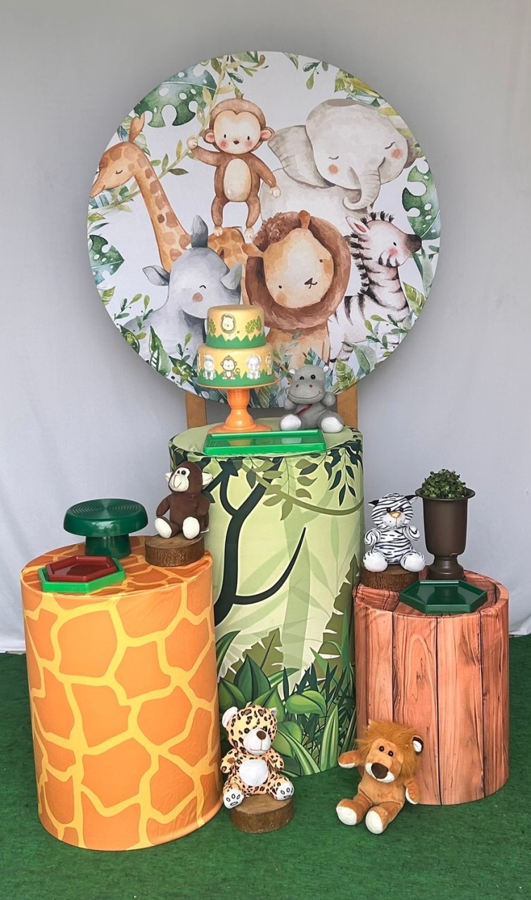 Safari Aquarela Kit Essencial - Colorfest Festa