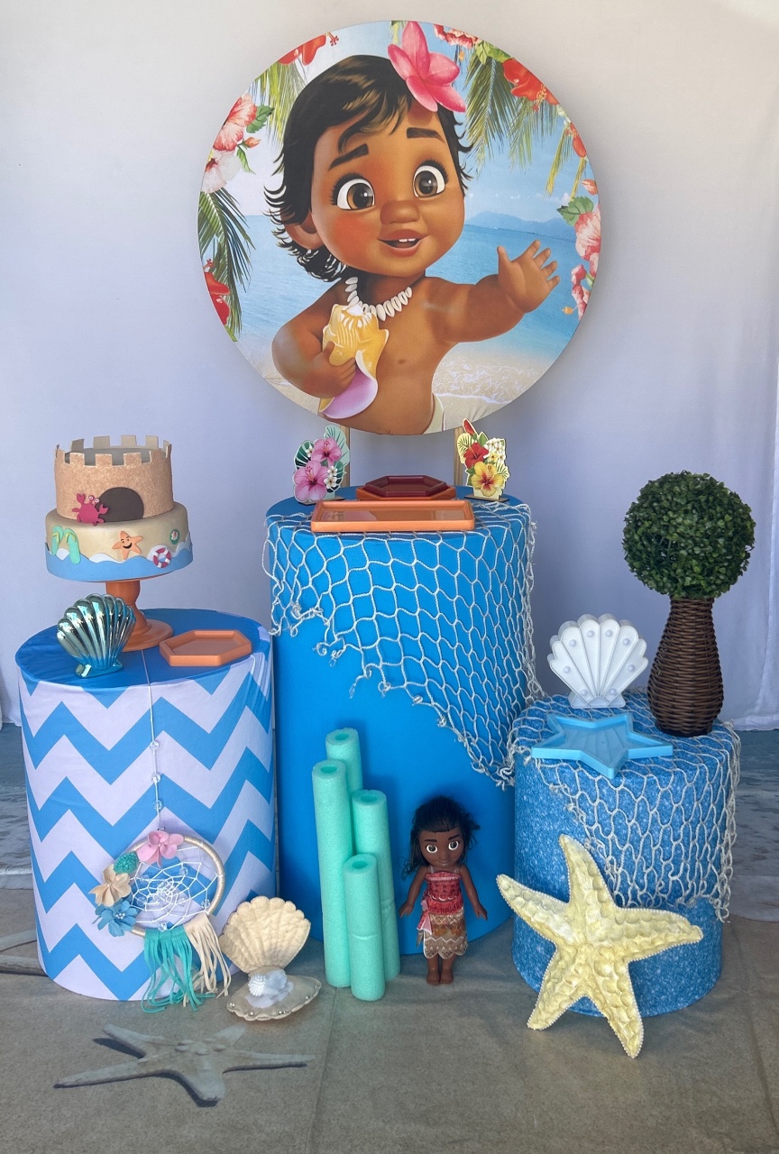 Moana Baby Festa Essencial  - Colorfest Festa