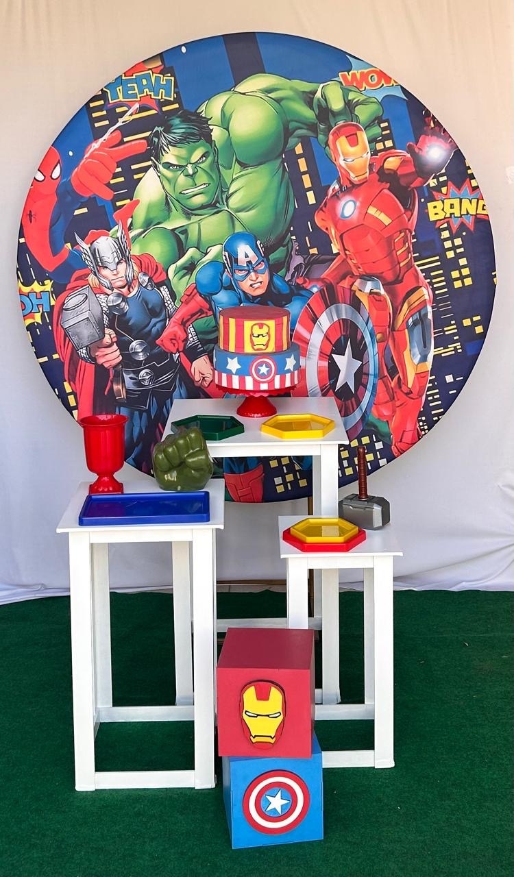 Vingadores Festa Fácil - Colorfest Festa
