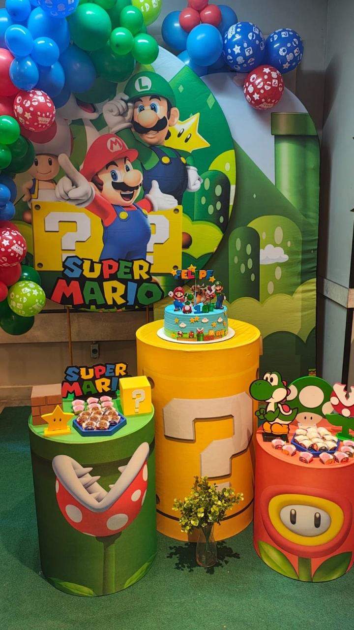 Kit Super Mario - Guibella Pegue e Monte