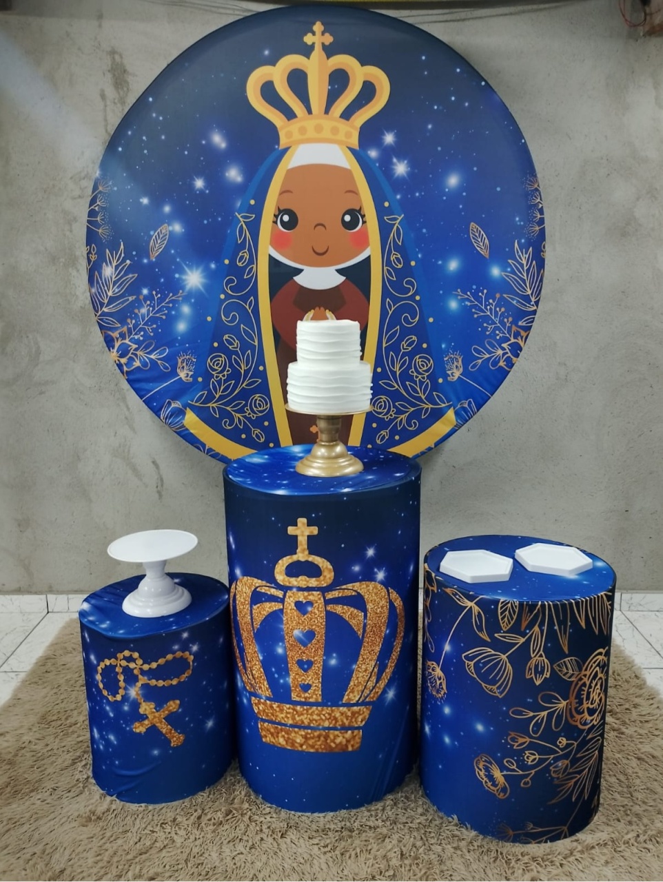 Aluguel Painel Nossa Senhora - Guibella Pegue e Monte