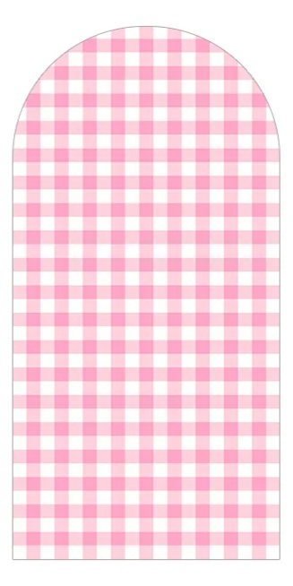 Capa de Romano Xadrez Rosa - FABY FESTAS 