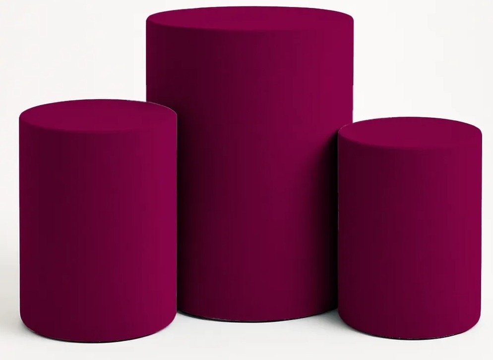 Capas de Cilindro Rosa Pink M - FABY FESTAS 