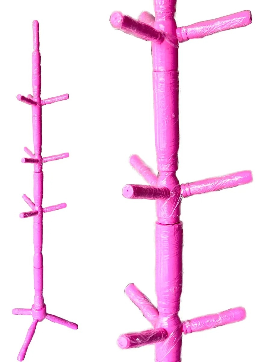 Cabideiro Rosa - FABY FESTAS 