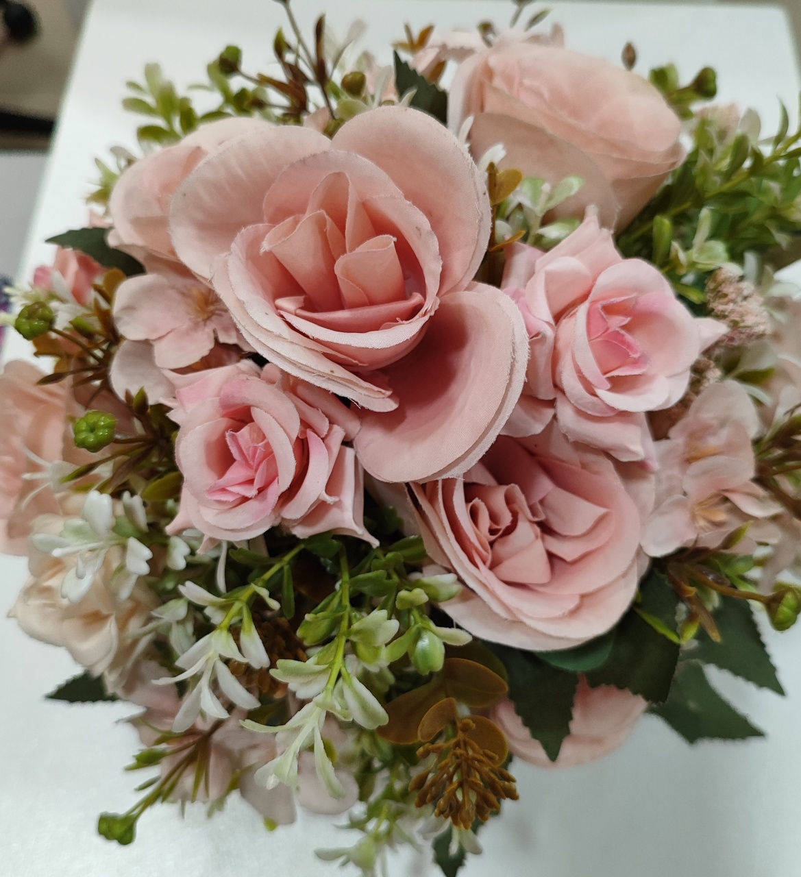 Arranjo Rosa Claro - FABY FESTAS 