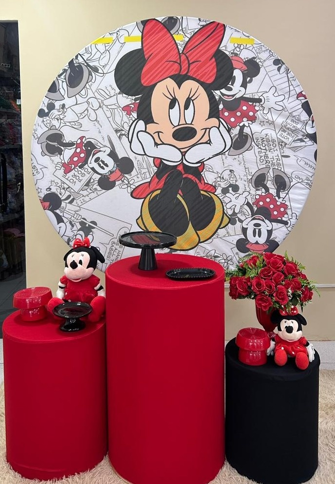 Minnie Vermelha - FABY FESTAS 