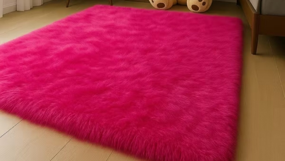 Tapete Pelinho Rosa Pink  - FABY FESTAS 