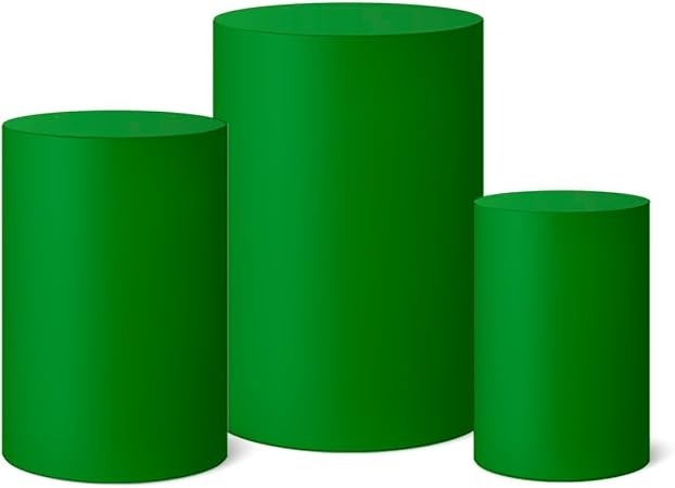 Capas de Cilindro Verde Bandeira G - FABY FESTAS 