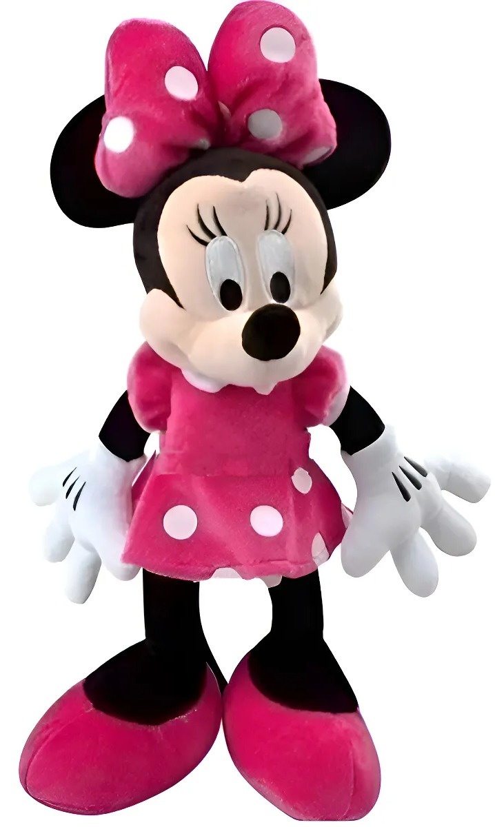 Pelúcia Minnie Rosa G - FABY FESTAS 