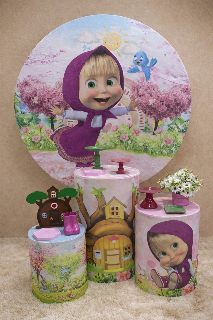 Masha E O Urso  - FABY FESTAS 
