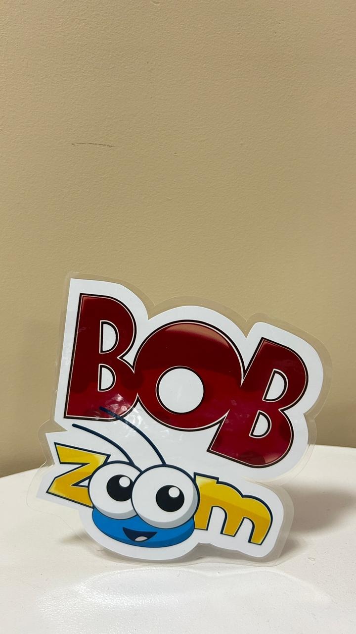 Display Placa Bob Zoom - FABY FESTAS 
